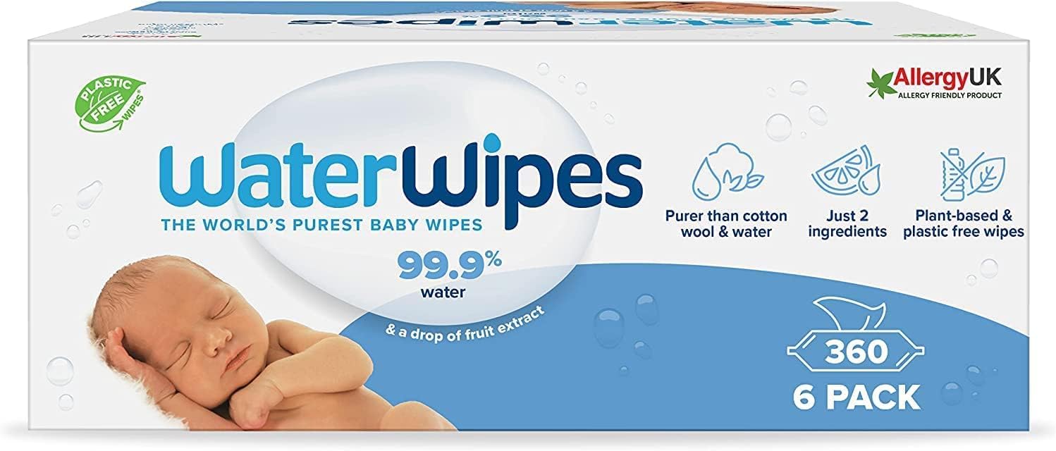 WaterWipes Baby Wipes, 360ct