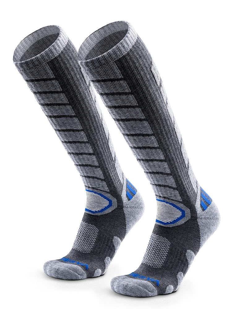 WEIERYA Merino Wool Long Ski Socks