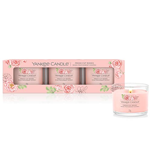 Yankee Candle Rose Votive Candle Set