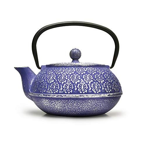 Primula Floral Cast Iron Teapot Japanese