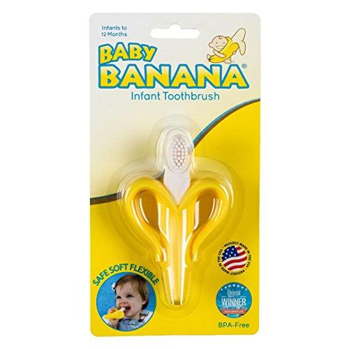 Baby Banana Infant Teether and Toothbrush