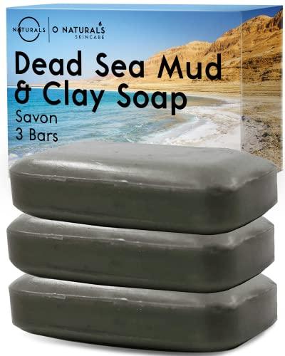 Dead Sea Mud Salt Natural Bar by O NATURALS