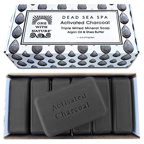 DEAD SEA Salt CHARCOAL SOAP