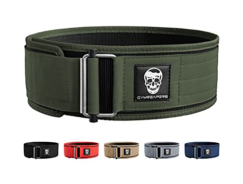 Gymreapers Quick Locking Weightlifting Belt