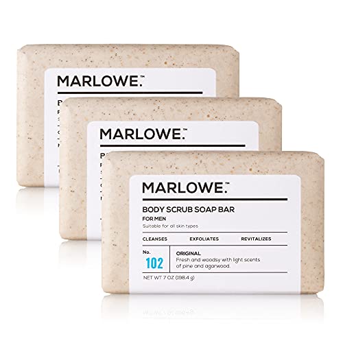 MARLOWE. Charcoal Face & Body Soap Bar