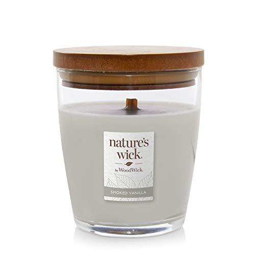 Nature's Wick Smoked Vanilla Scented Candle