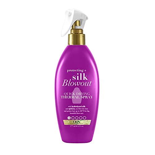 OGX Protecting + Silk Blowout Quick Drying Thermal S...