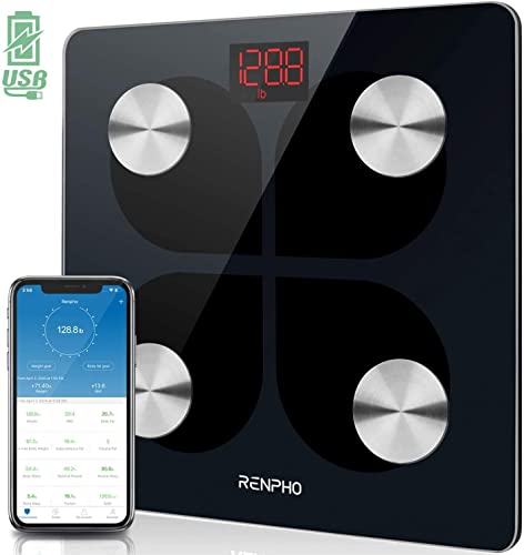 RENPHO Bluetooth Rechargeable Smart Scale