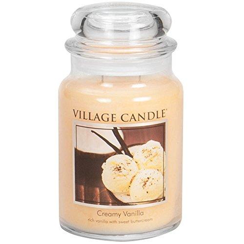 Village Candle Creamy Vanilla Large Glass