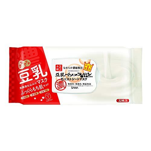 SANA Namerakahonpo Smooth Moist Face Mask 32 Sheets