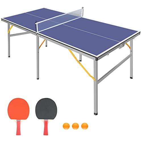 KL KLB Sport 6ft Mid-Size Table Tennis ...