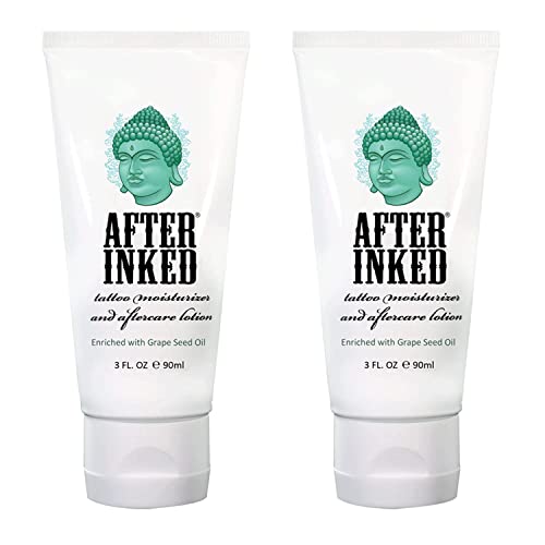 After Inked Tattoo Moisturizer & Aftercare Lotion - ...