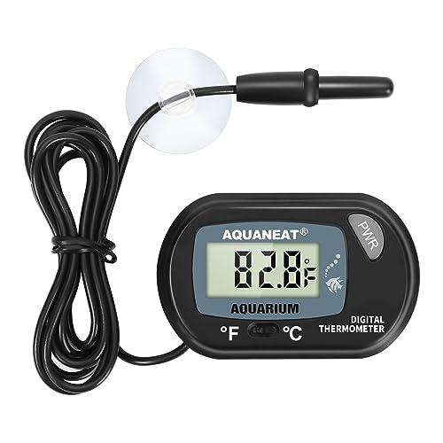 AQUANEAT 1 Pack Aquarium Thermometer, R...