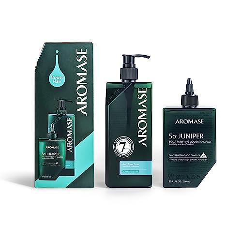 AROMASE Volumizing Essential Shampoo, for Hair Loss ...