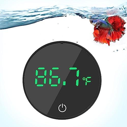 DaToo Aquarium Thermometer Rechargeable Digital LED ...