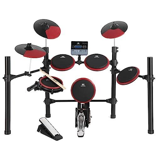 MUSTAR Electronic Drum Set, Electric Drum Sets for A...