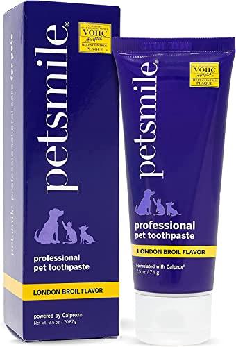 Petsmile Professional Dog Toothpaste 2.5 Oz Travel Size