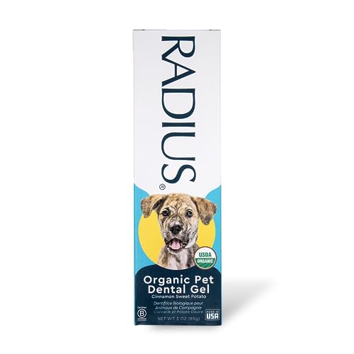 RADIUS USDA Organic Canine Pet Toothpas...