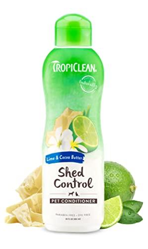 TropiClean Lime & Coco Butter Deshedding Dog Conditi...