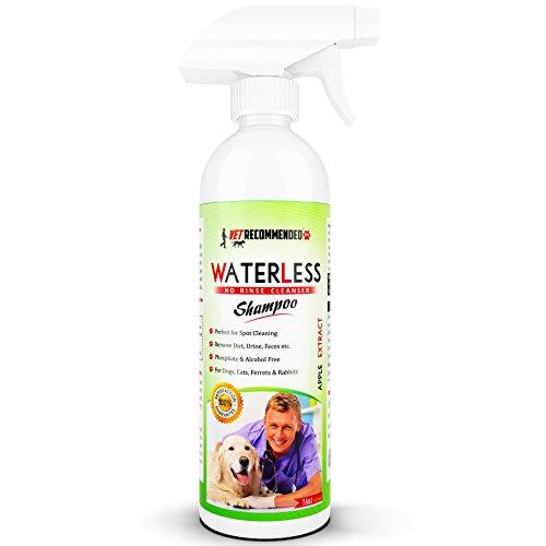 Vet Recommended Waterless Dog Shampoo No Rinse Dry S...