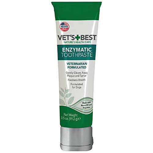 Vet's Best Enzymatic Dental Gel Toothpaste for Dogs,...