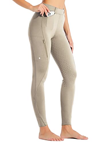 Willit Women's Riding Pants Full Seat Silicone Breec...