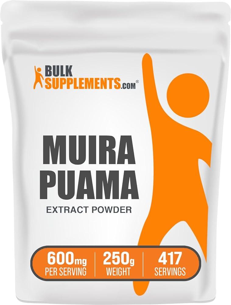 BulkSupplements Muira Puama Extract Powder - Women's...