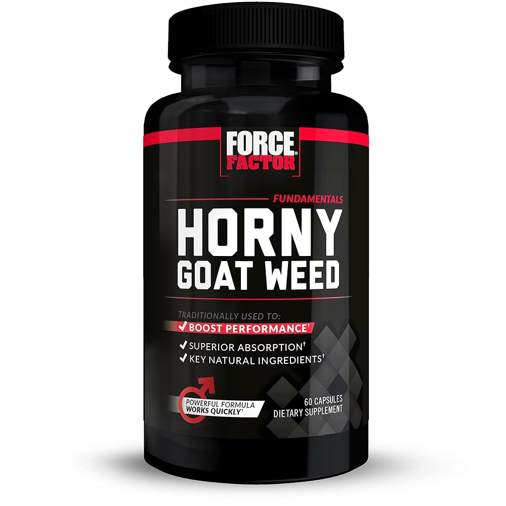 Force Factor Goat Weed Vitality Supplement