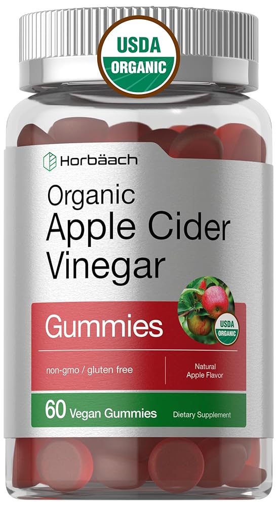 Horbaach Organic ACV Gummies - 60 Count