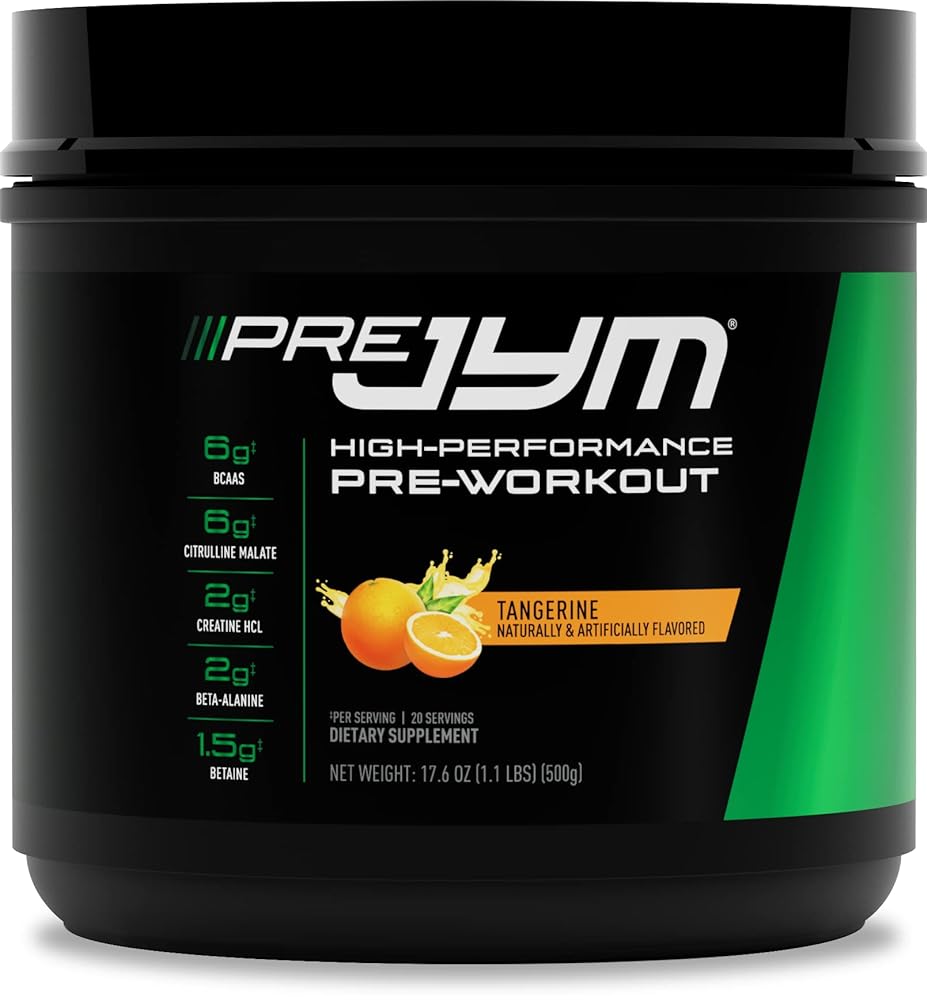 JYM Pre Workout Powder – Tangerine