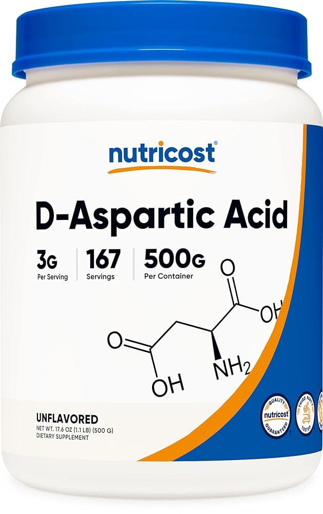 Nutricost DAA Powder – 500G Suppl...