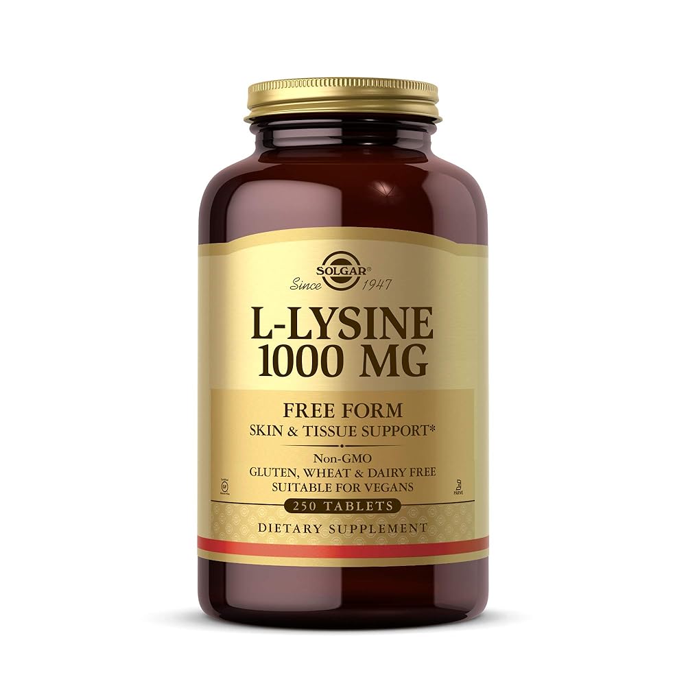 Solgar L-Lysine 1000mg Tablets – ...