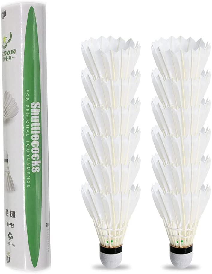 ZHENAN Advanced Feather Badminton Shuttlecocks