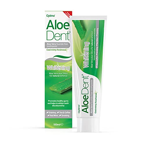 Aloedent- Whitening Aloe Vera Fluoride Free Toothpaste