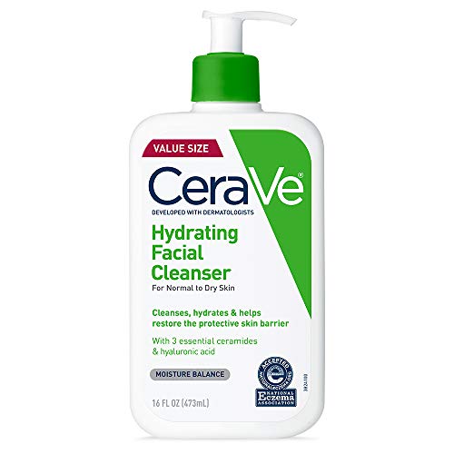 CeraVe Foaming Cleanser 16 oz for Daily...