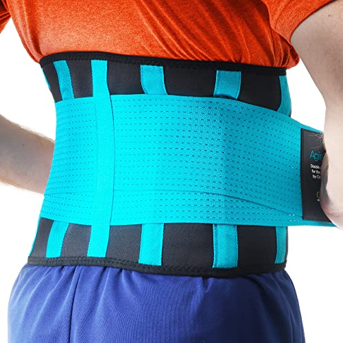 Clever Yellow Back Support Belt Lower Back Brace