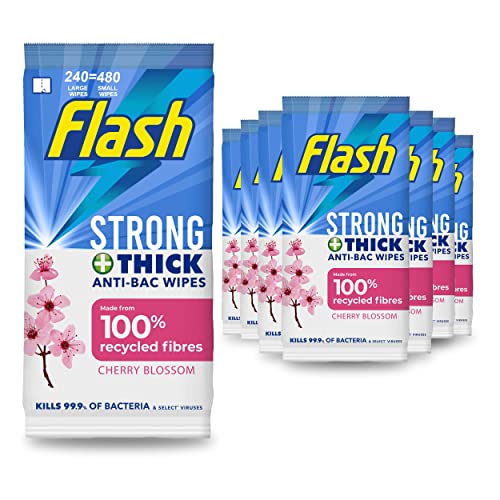 Flash strong & thick Anti-Bacterial Cleaning Wipes