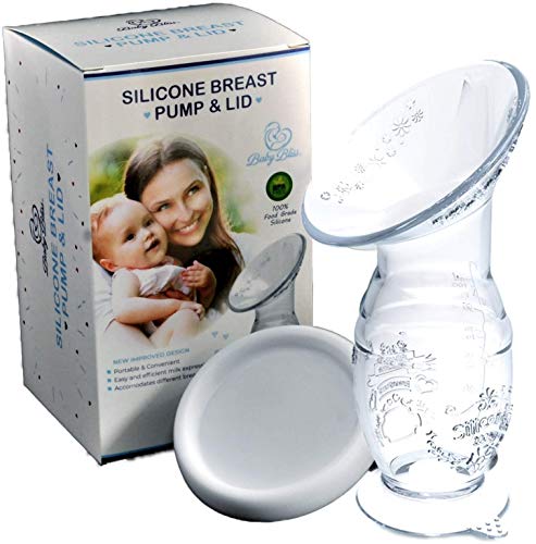 Baby Bliss Silicone Breast Pump & Lid