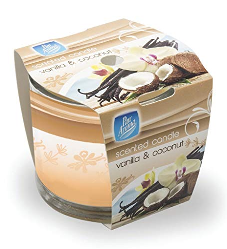 PAN AROMAS Vanilla Scented Candles