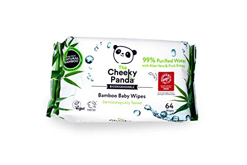 The Cheeky Panda Bamboo Baby Wipes Pack