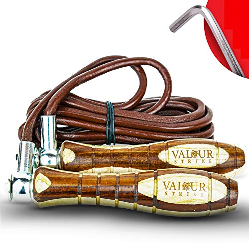 Valour Strike Leather Weighted Skipping...