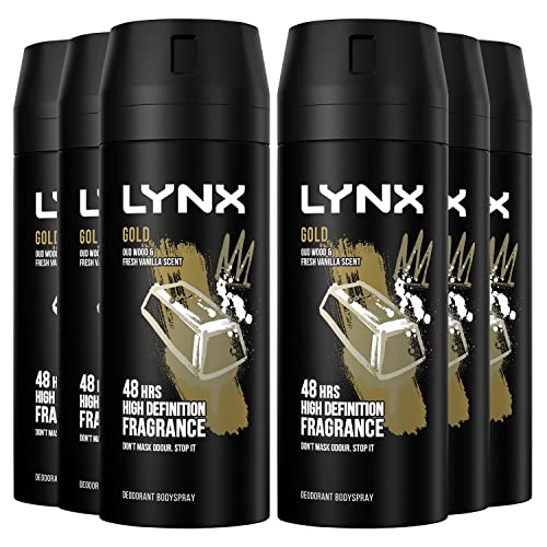 Lynx Gold Body Spray Deodorant For Men