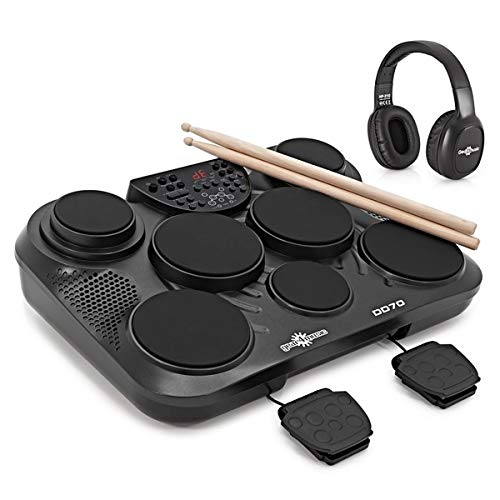 Gear4music Portable Electric Drum Pad