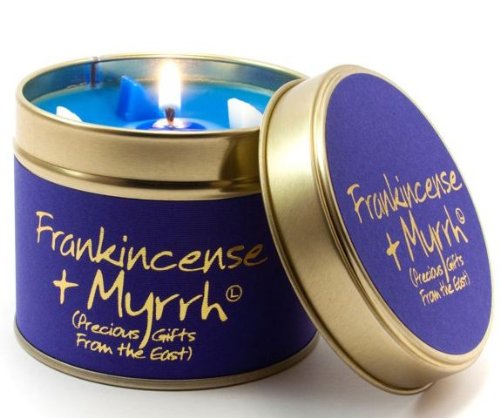 Lily Flame Frankincense Scented Candle