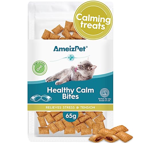 AmeizPet Healthy Calm Cat Dry Food, Cat Calming Trea...