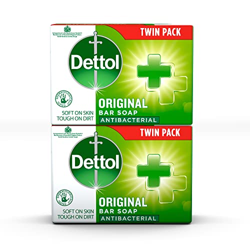 Dettol Bar Soap Original, 2 Count ( Pac...