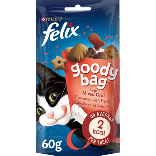 Felix Snack Box Adult Cat Treats Pack, ...