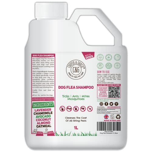 Flea Shampoo For Dogs 1 Litre – S...