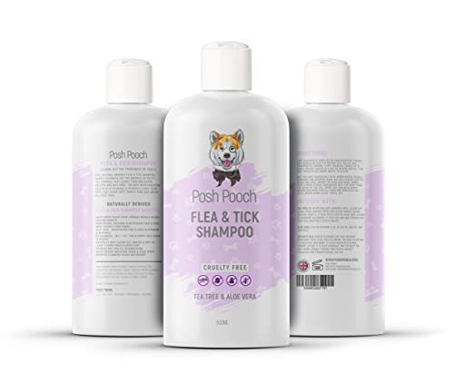 Flea Shampoo For Dogs & Puppies | Anti Itch, Tick & ...