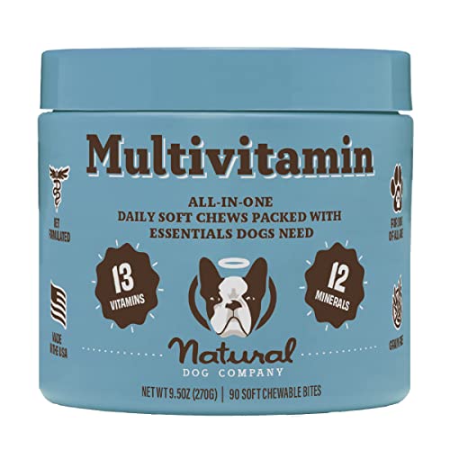 Natural Dog Company Multivitamin Chews (90 Pieces), ...